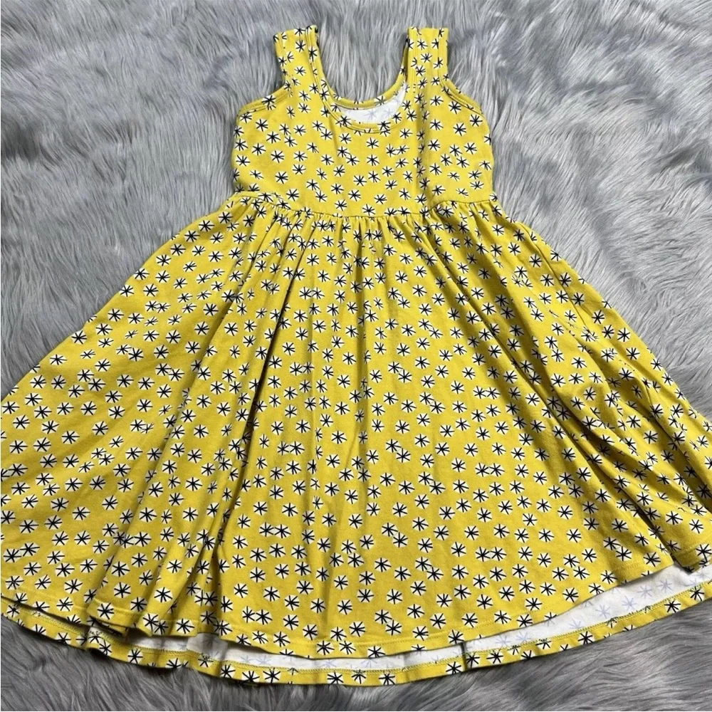 Alice & Ames Girls Tank Ballet Dress Ochre Flower Size 6